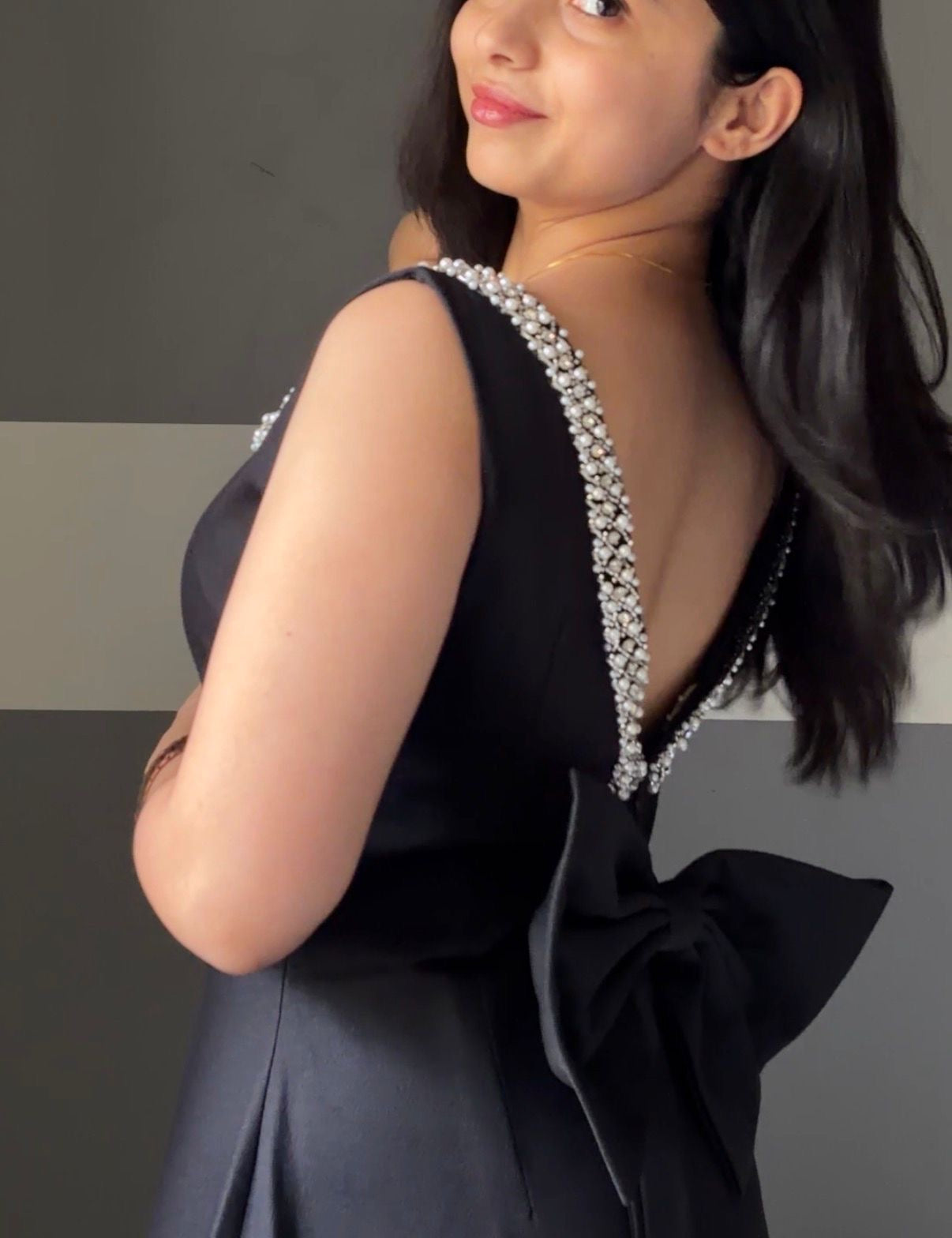 Blaine Bow Back Dress