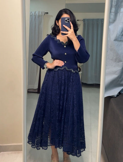 Linny Exclusive Pleated Dress