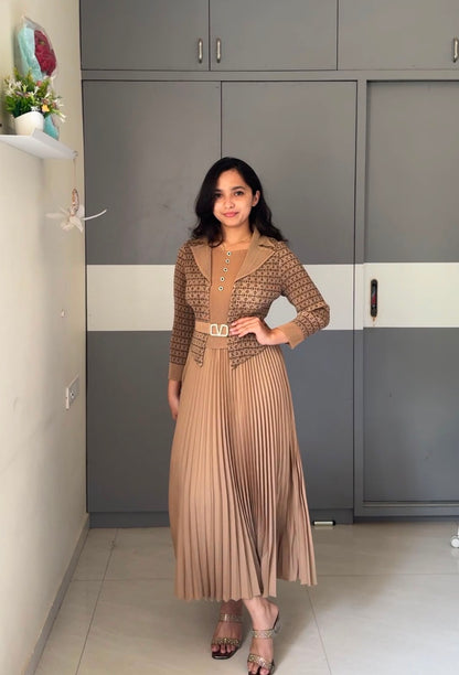Kise Exclusive Pleated Dress