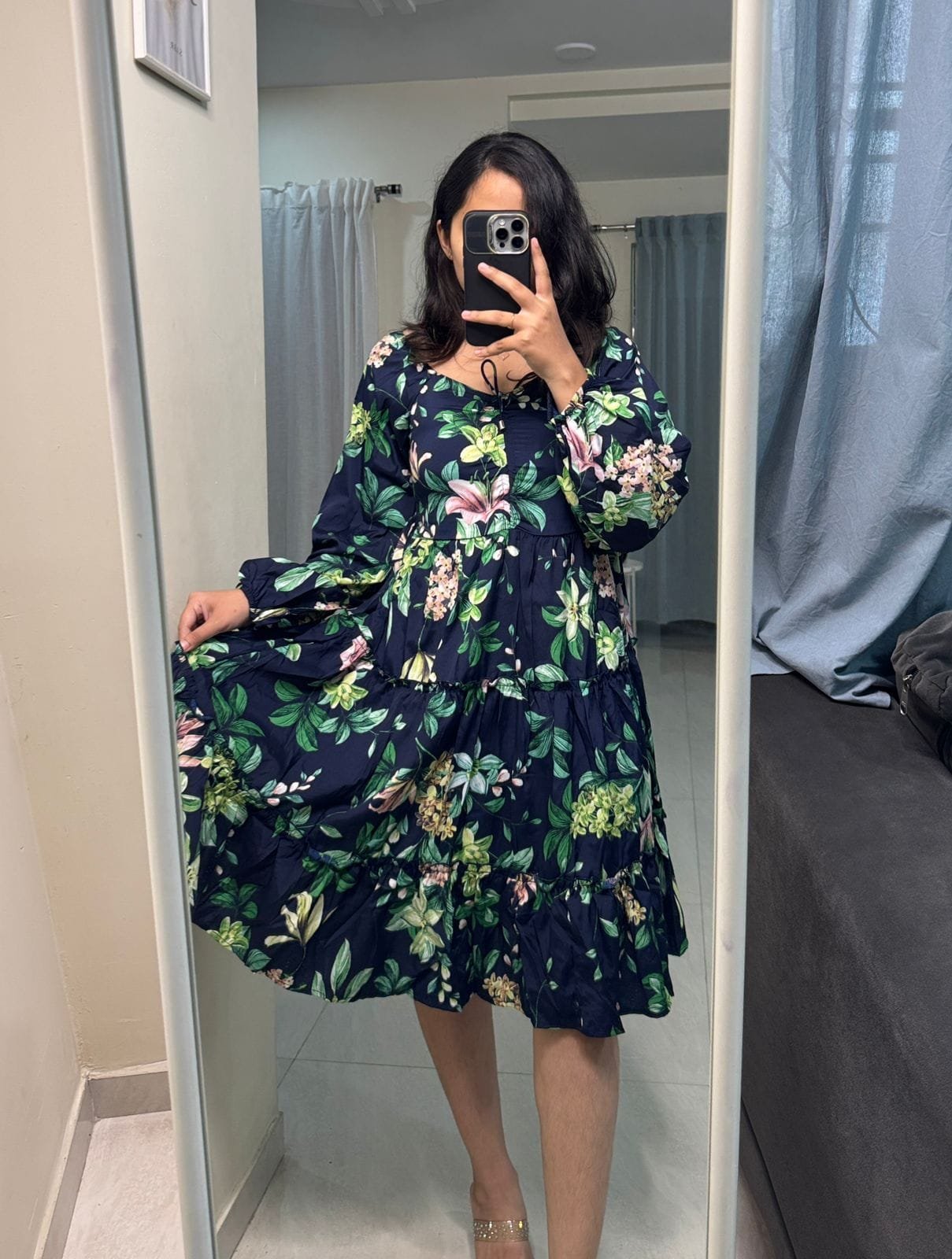 Floral Midi Dress image 1