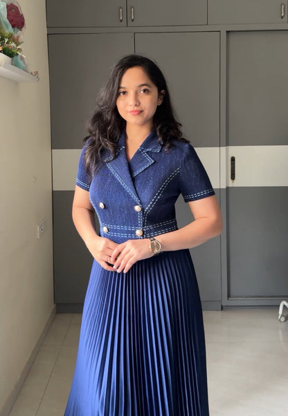 Dipa Exclusive Pleated Dress