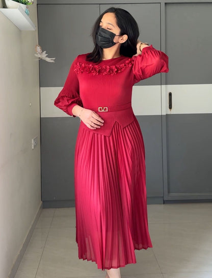 Ella Micro Pleated Dress