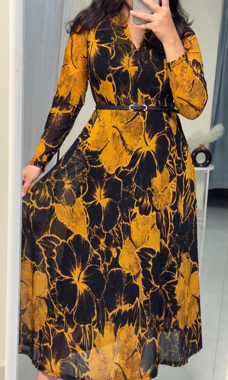 Dahlia Floral Dress image 1