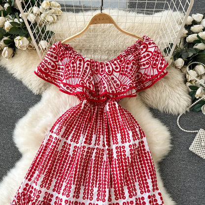 Adeline Cotton Cutwork Dress image 1
