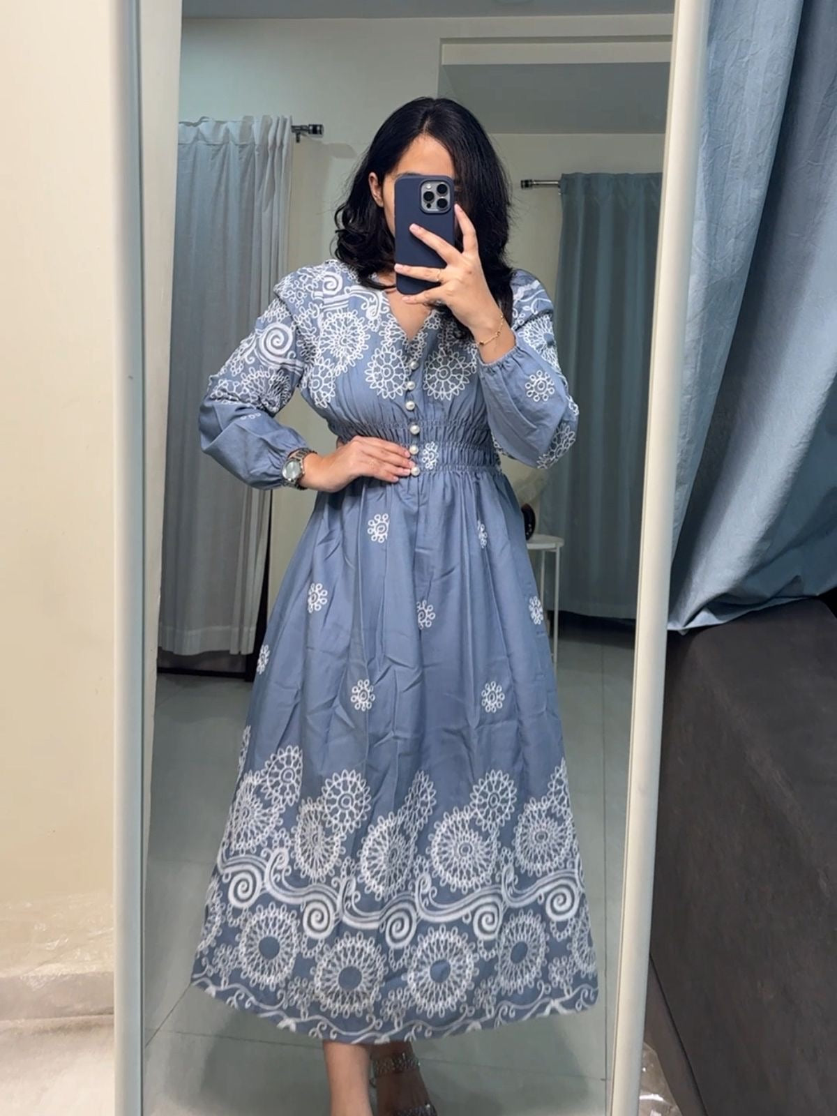 Niya Embroidered Dress