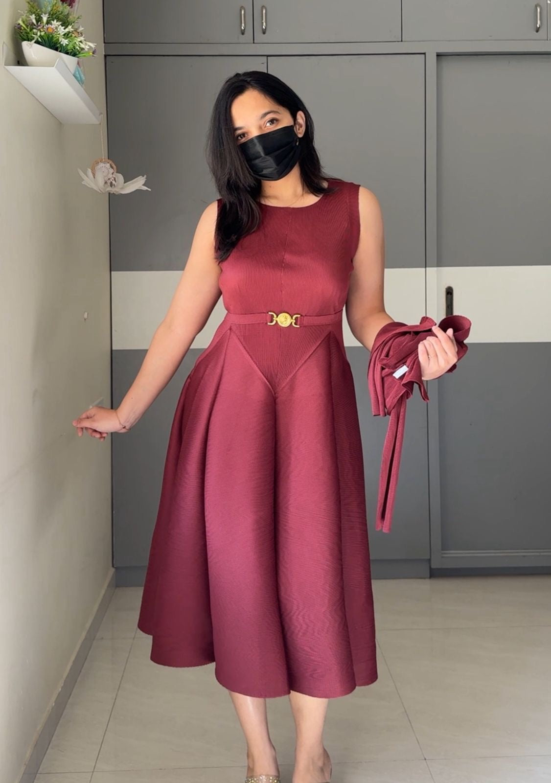 Melly Exclusive Pleated Co-Ords