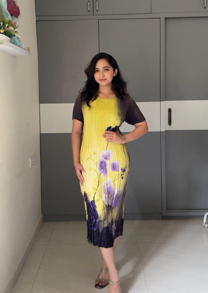 Tilly Pleated Midi Dress 2