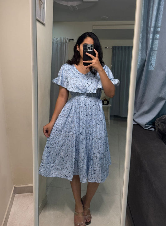 Polyester Printed Midi Dress image 0