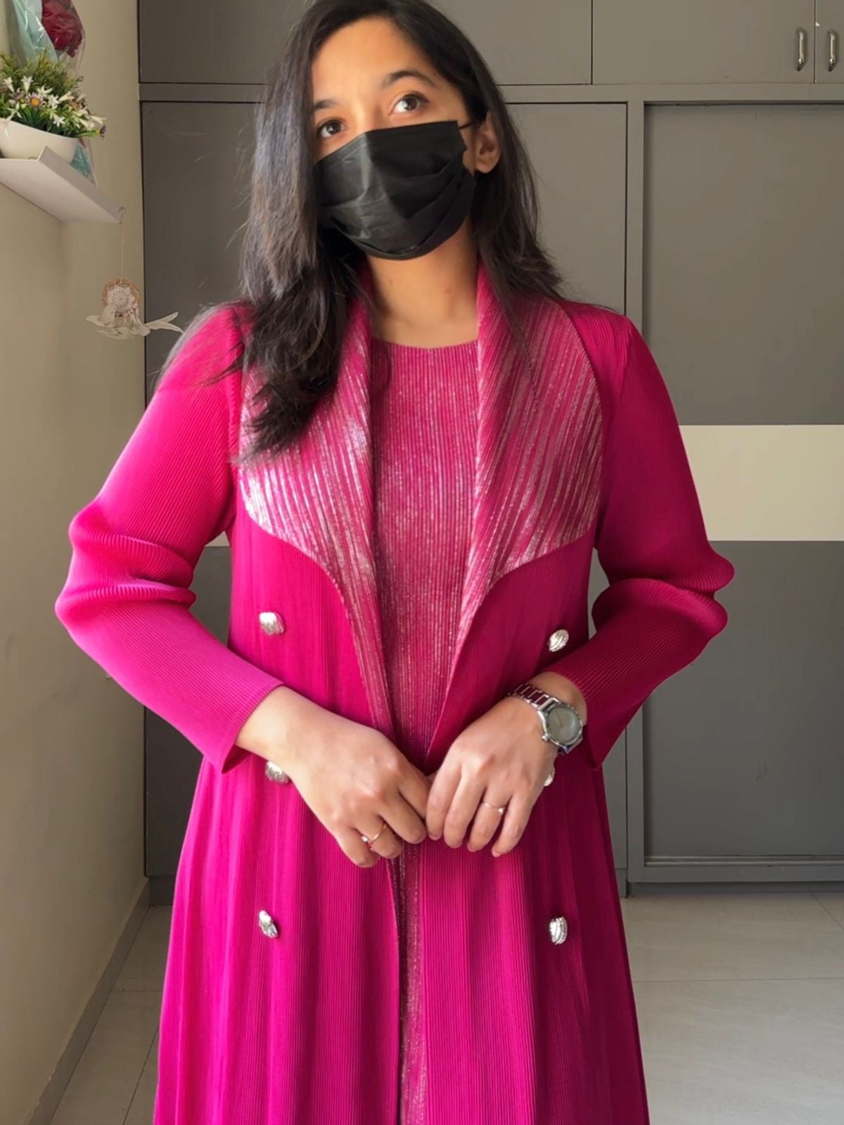 Mary Exclusive Pleated Dress