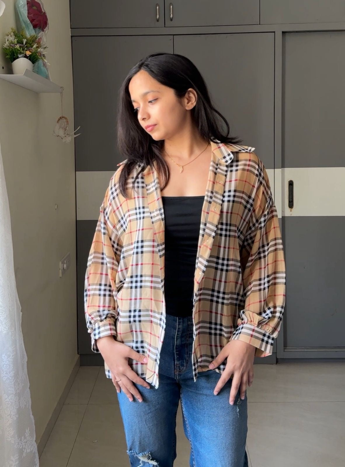 Sly Georgette Shirt Set