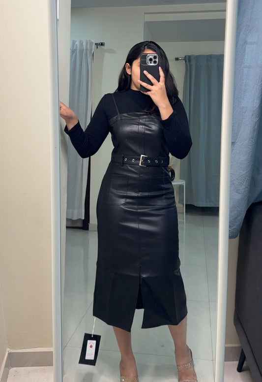 Ares Leather Co-Ords image 0