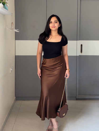 Sili Satin Skirts
