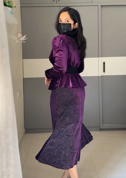 Lita Velvet Dress