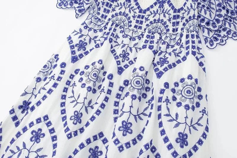 Daniel Cotton Cutwork Dress image 4