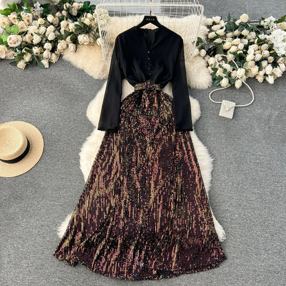 Bethany Sequin Dress image 7