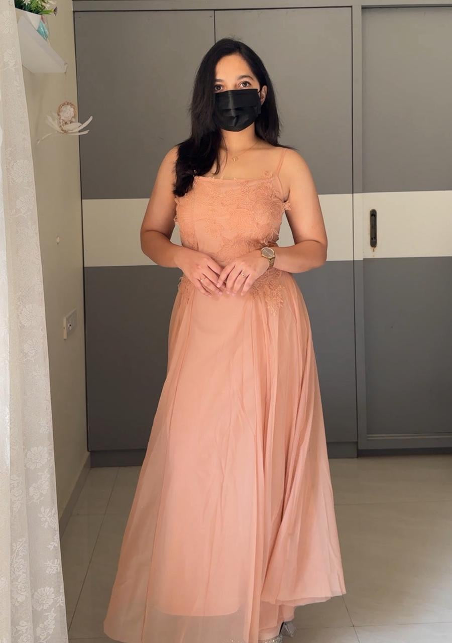 Meera Stunning Mesh Dress