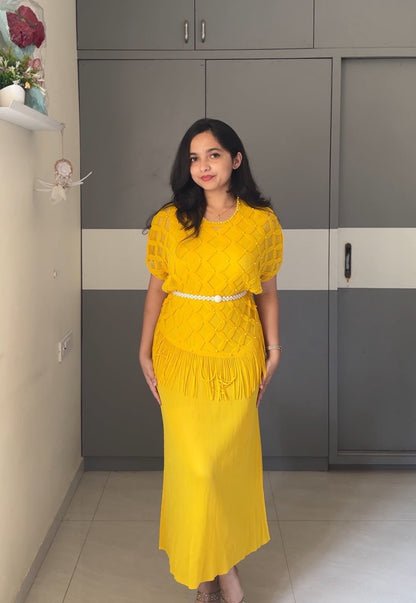 Gery Exclusive Pleated Co-Ords