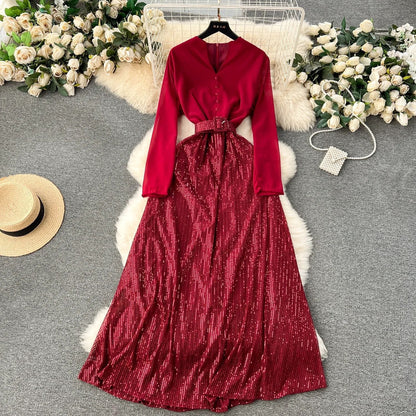 Bethany Sequin Dress image 4