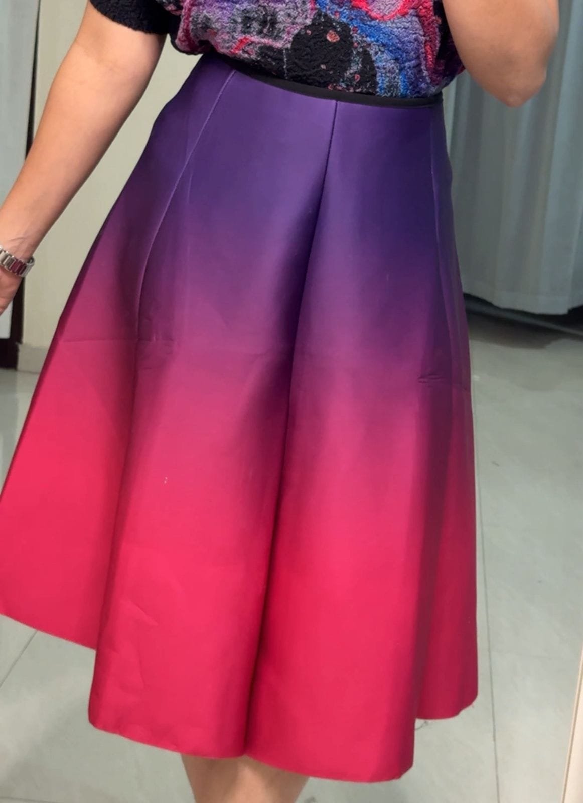 Rize Gradient Printed Skirts image 1