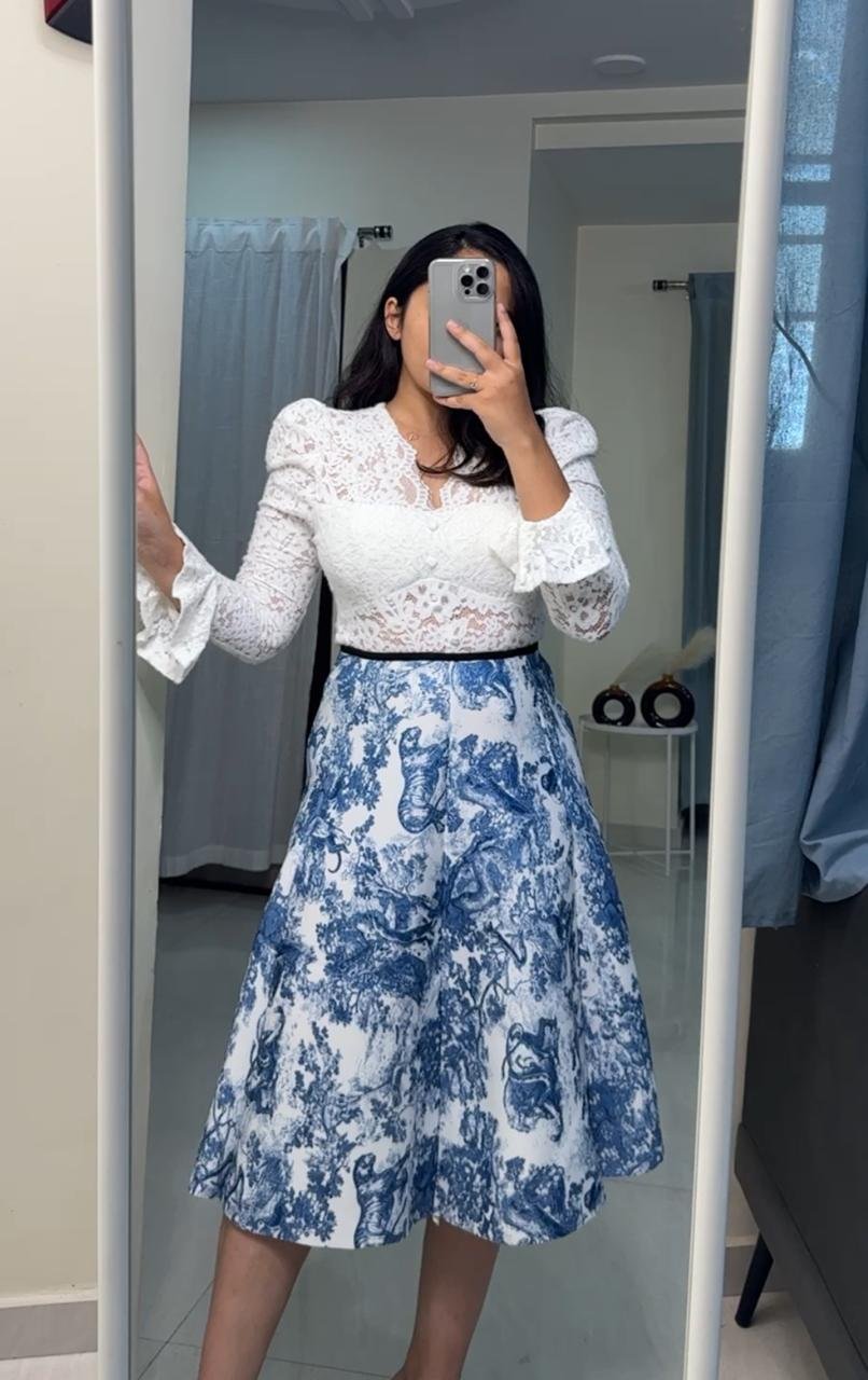Ottilie Printed Skirt image 1