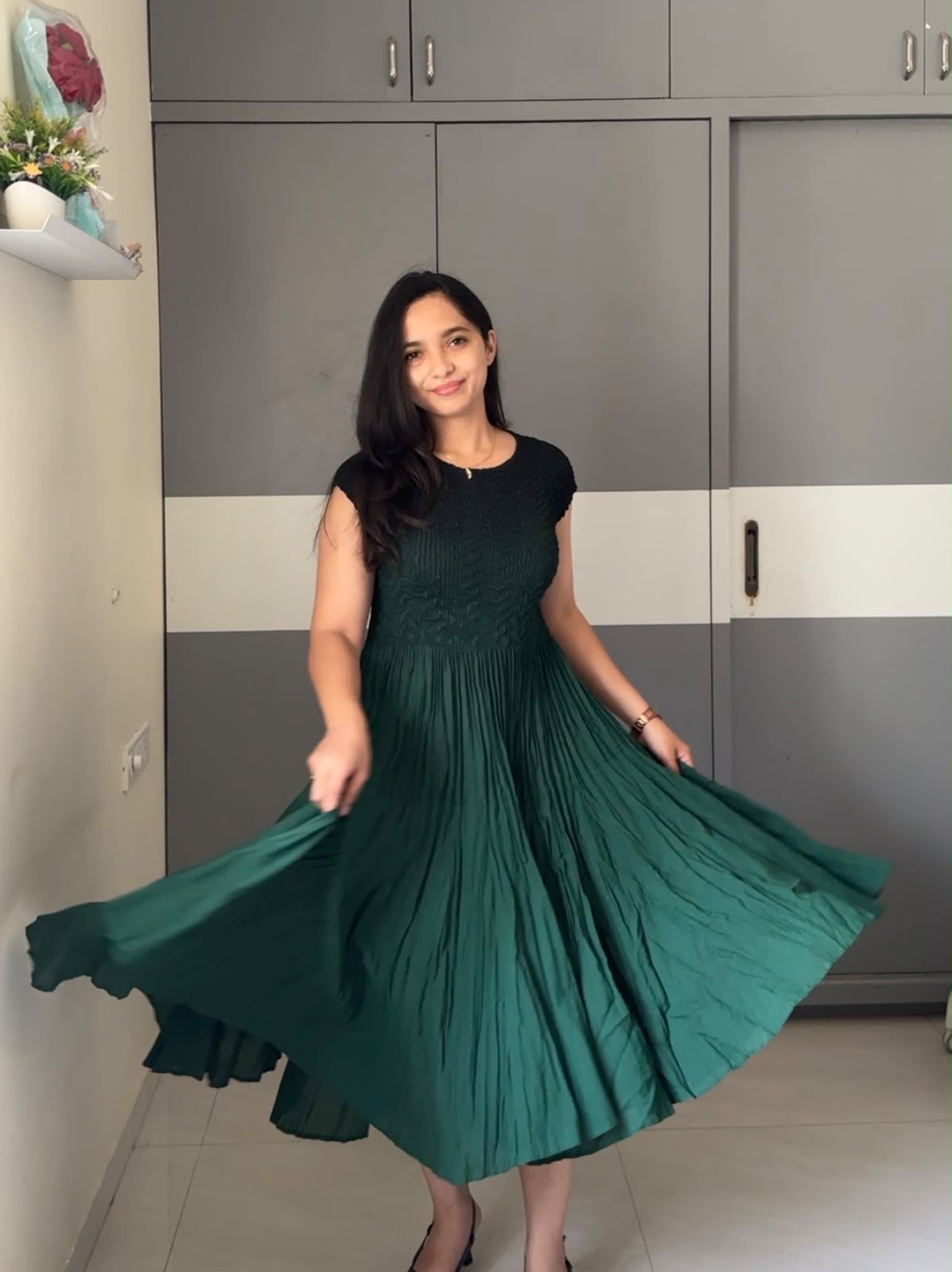 Kef Exclusive Pleated Dress