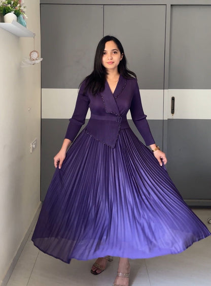 Riva Exclusive Pleated Dress