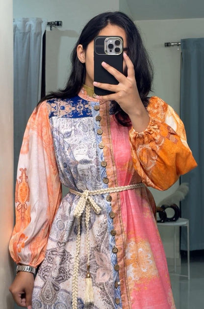 Zen Cotton Printed Dress image 1