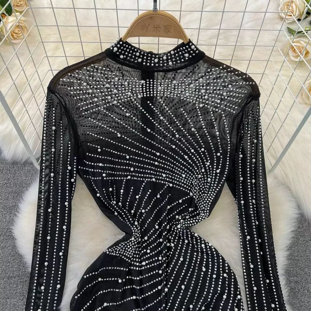 Grace Rhinestone Dress image 2