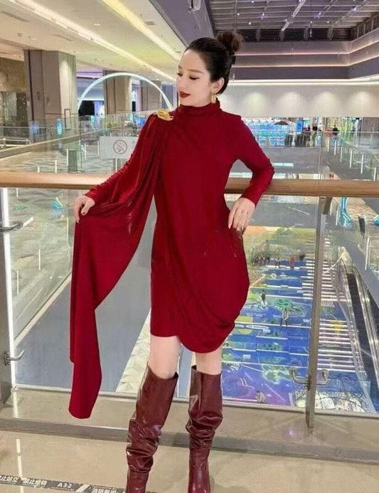 Mavis Satin Dress image 0