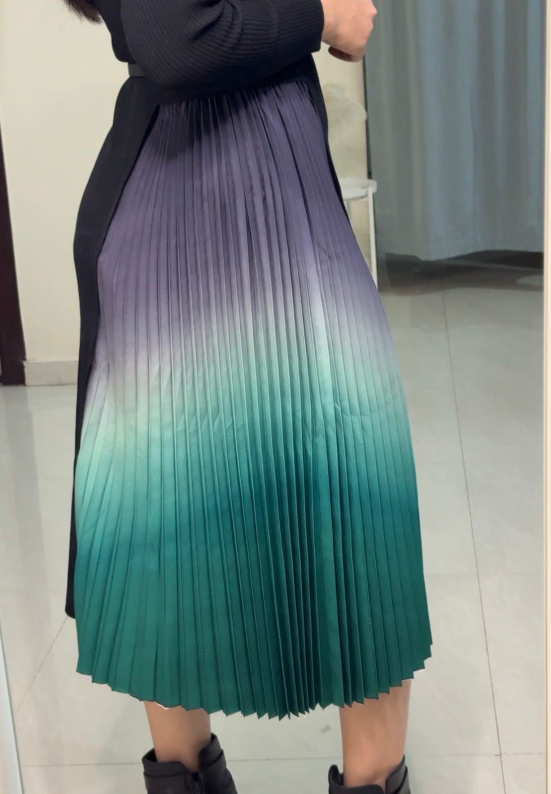 Elizabeth Exclusive Pleated Dress