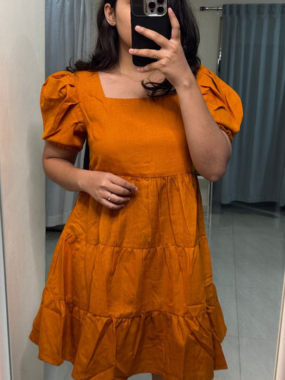 Cotton Midi Dress image 1