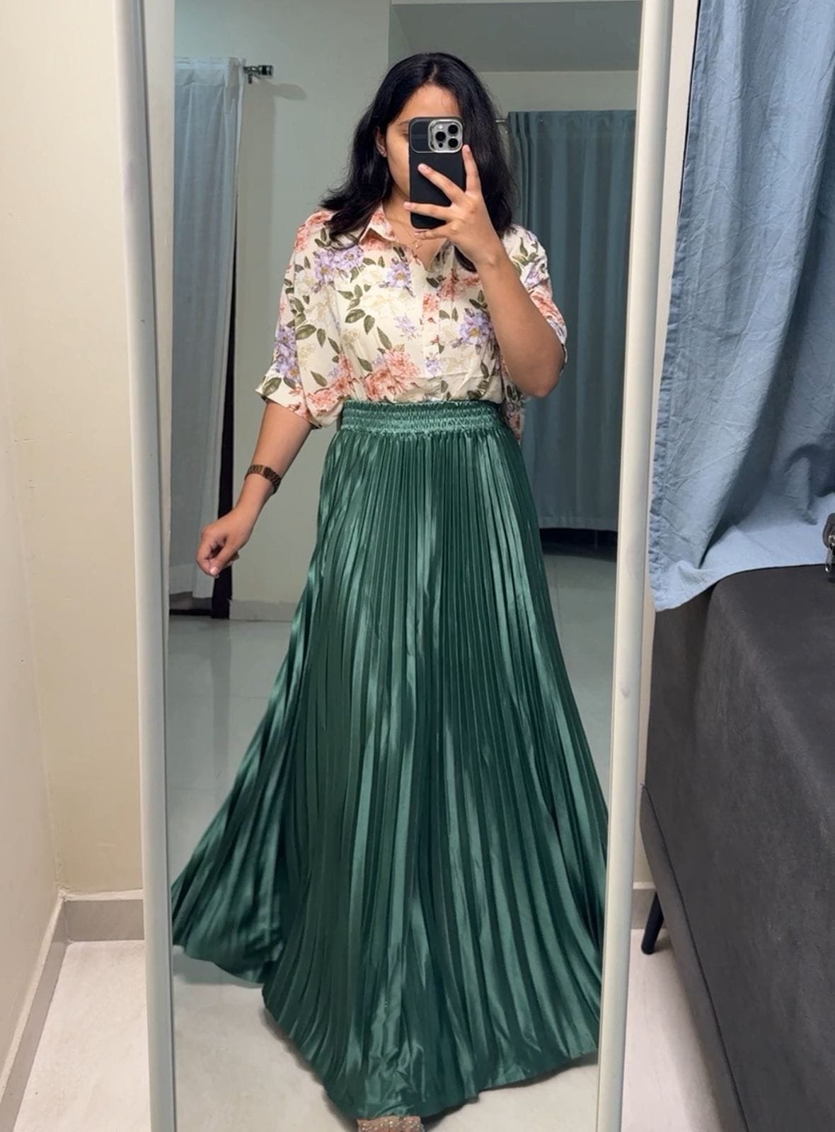 Via Satin Skirts image 4