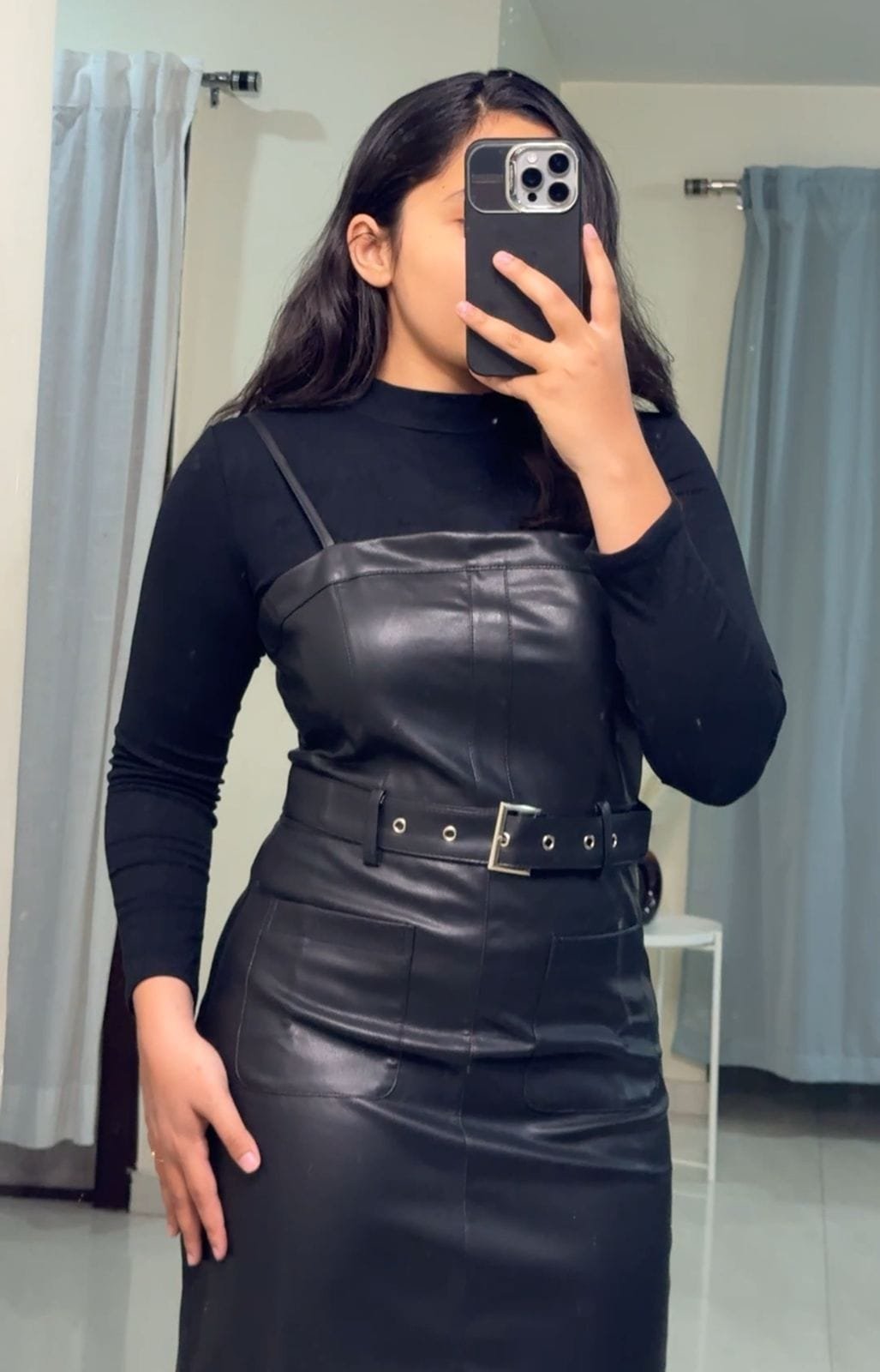 Ares Leather Co-Ords image 1