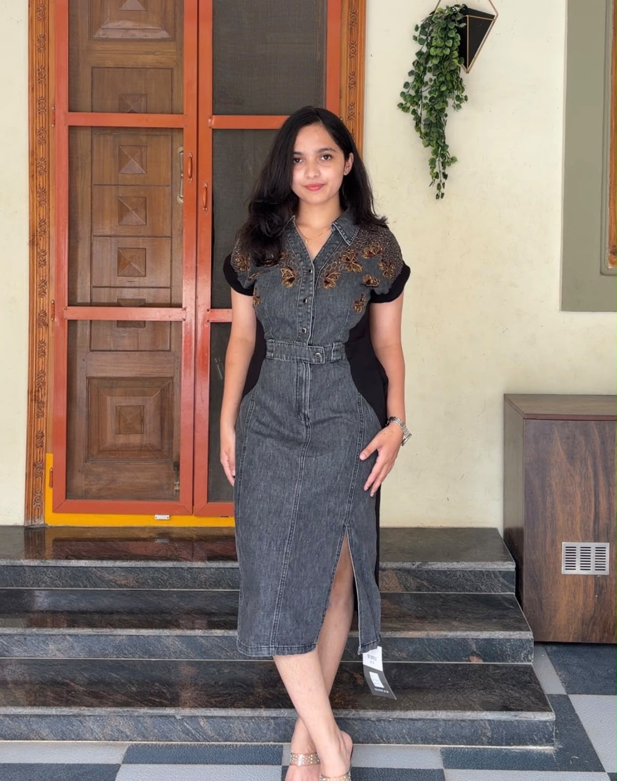 Arsa Denim Dress