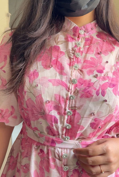 Idy Floral Printed Two Piece Set image 2
