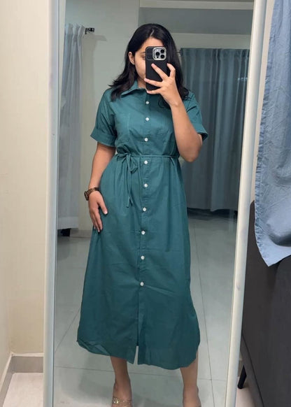 Tania Linen Shirt Dress image 1
