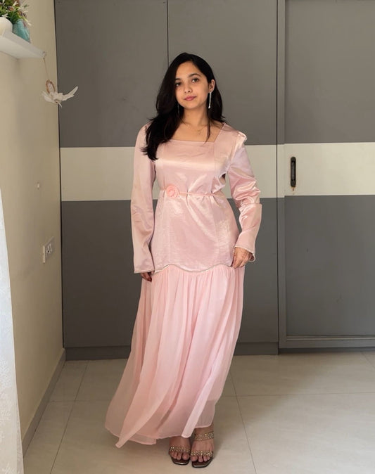 Rema Satin Maxi Dress