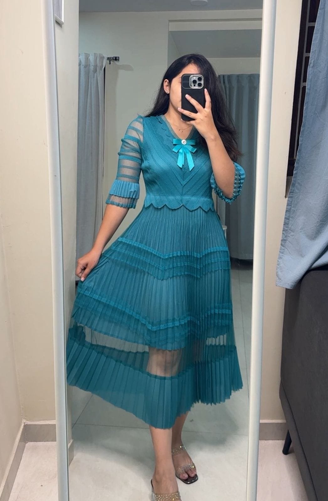 Marisol Micro Pleated Dress image 4