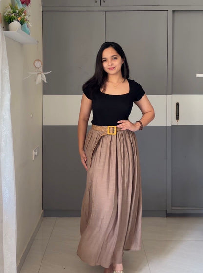Neva Flared Maxi Skirts