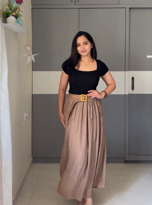 Neva Flared Maxi Skirts