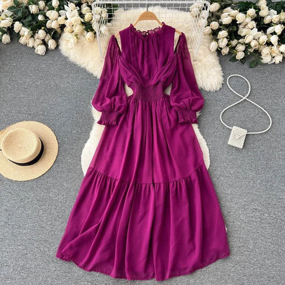 Chaicy Classic Dress - Purple image