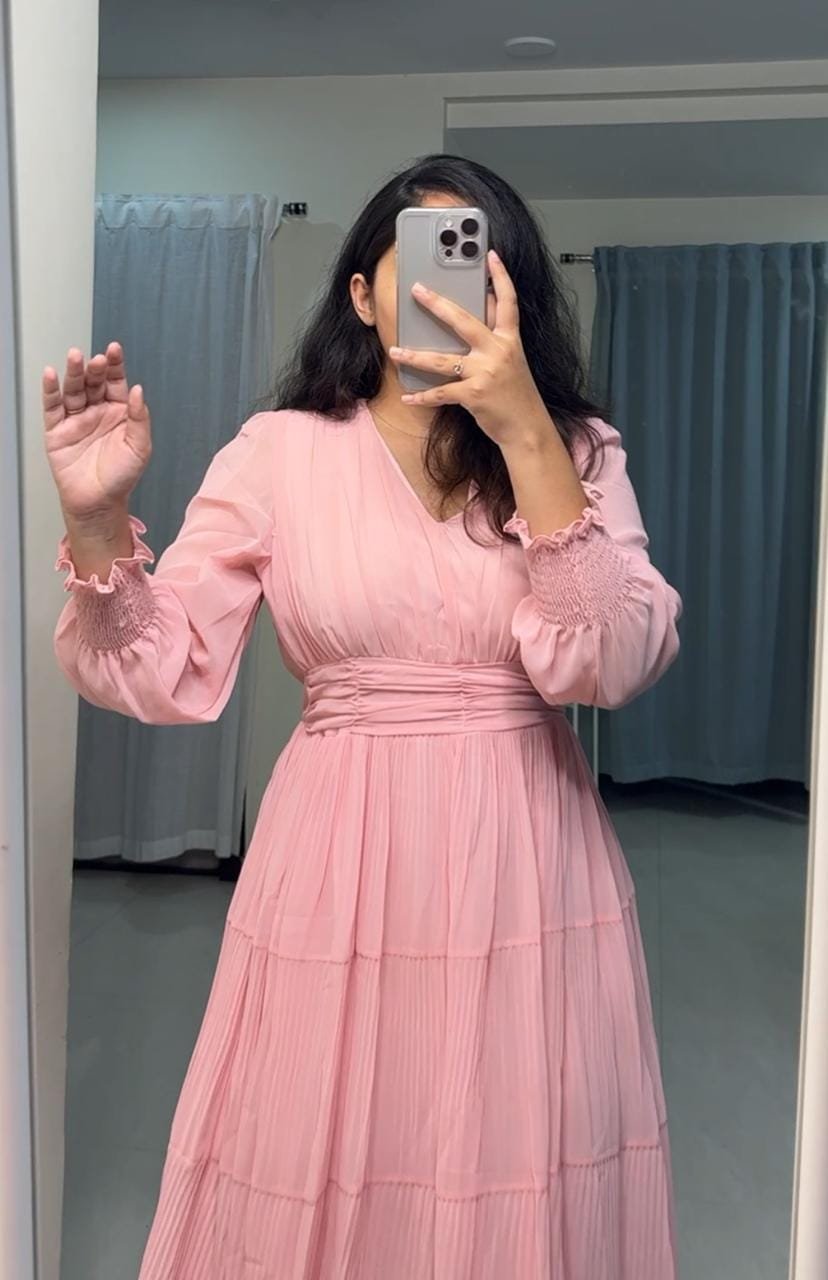 Iqra Pleated Dress image 1