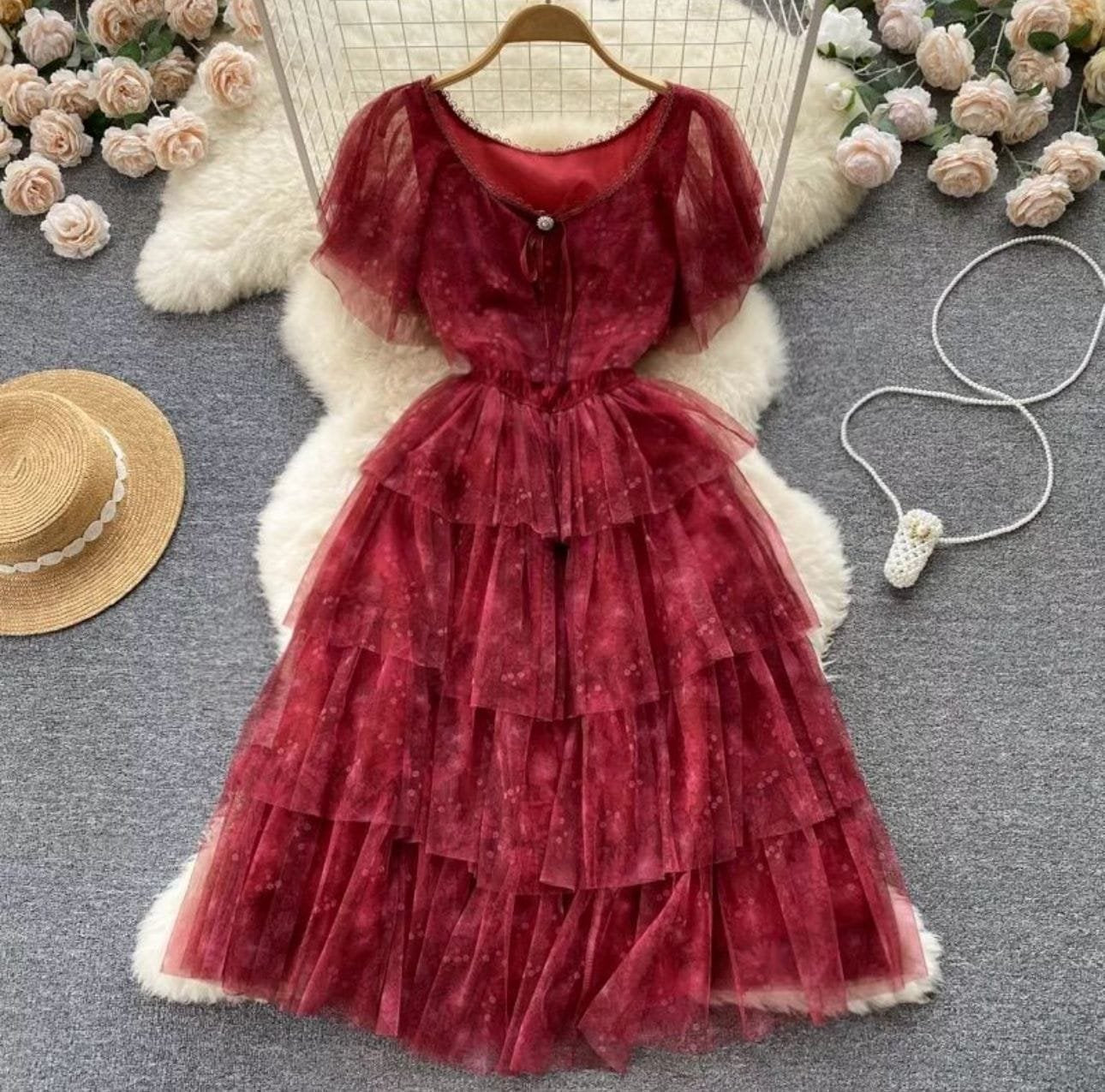 Birdie Organza Flutter Dress image 2
