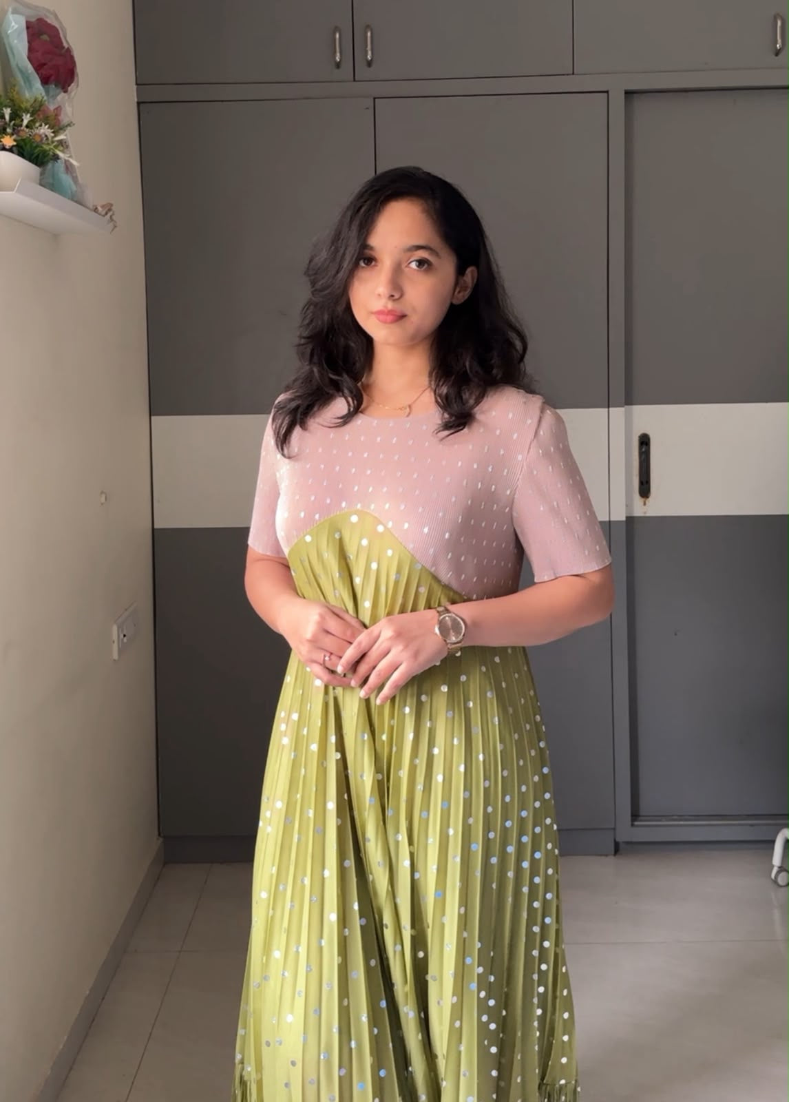 Jaya Exclusive Pleated Dress