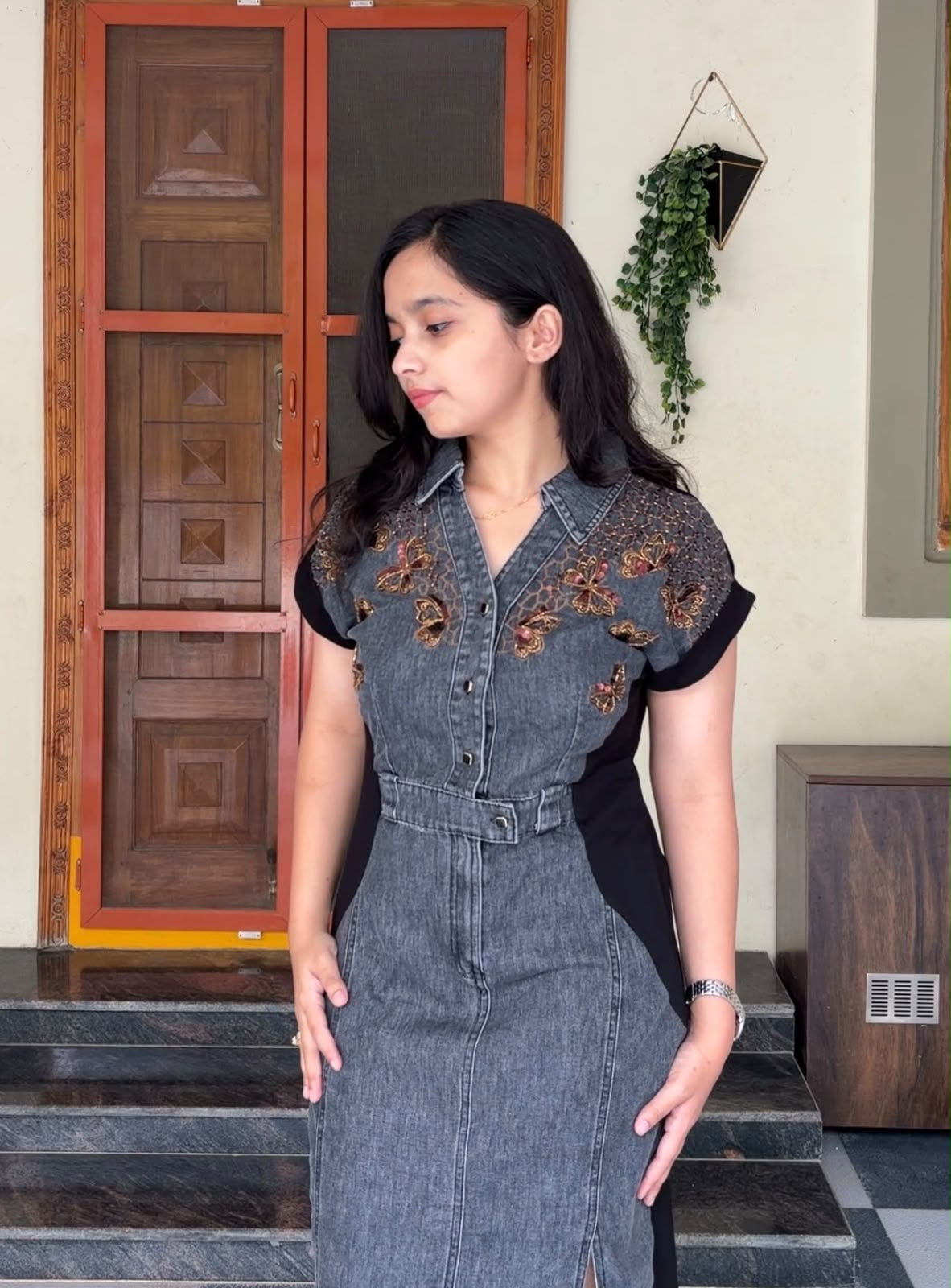Arsa Denim Dress