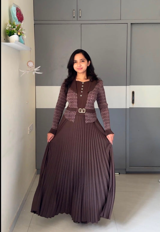 Kise Exclusive Pleated Dress