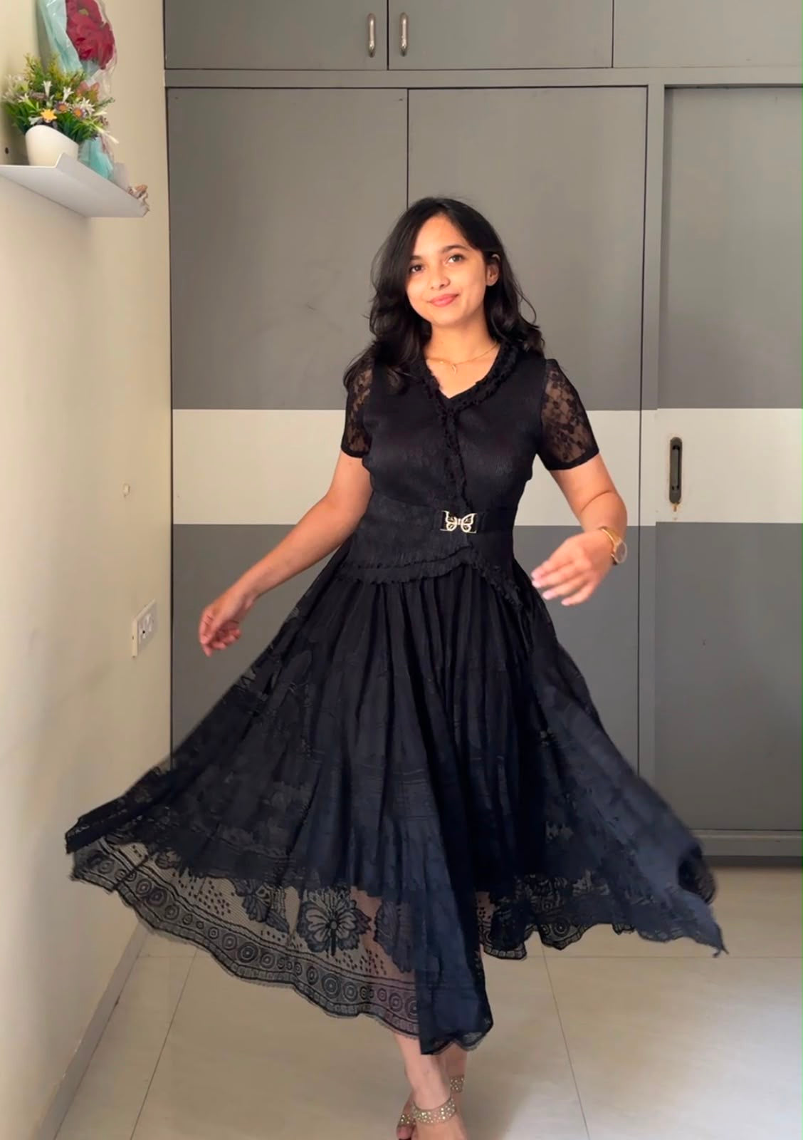 Nena Exclusive Pleated Dress