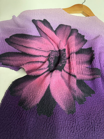 Emi Floral Printed Pleated Tops image 2