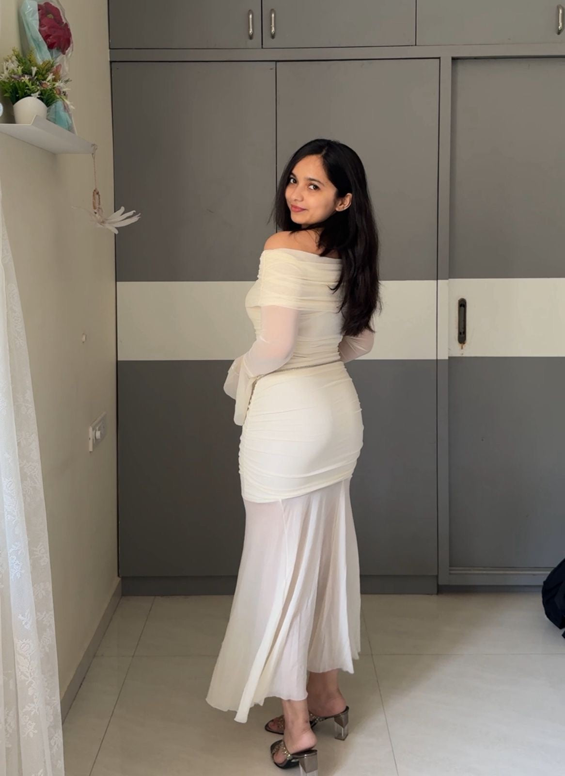 Kiva Mesh Dress
