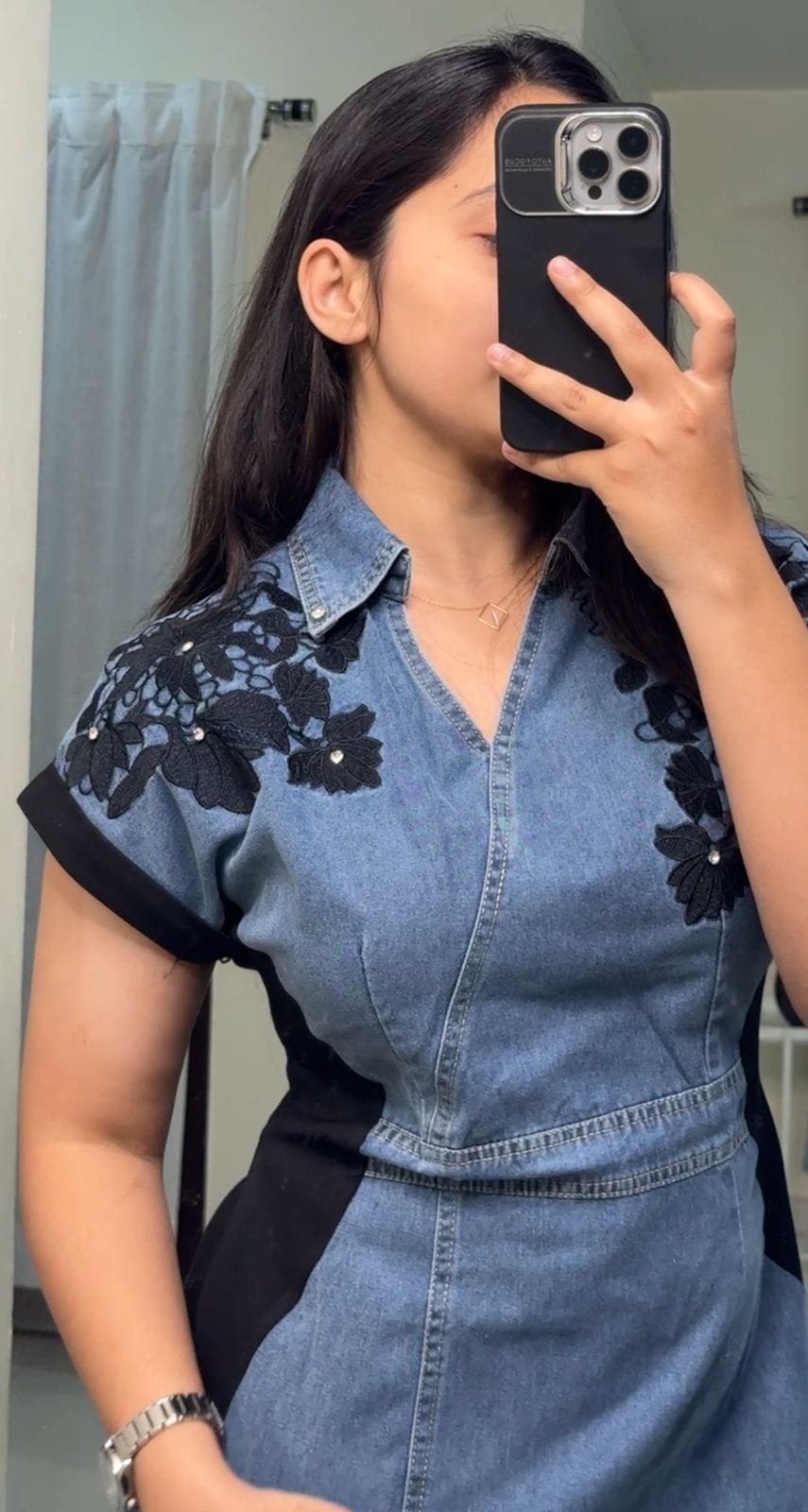 Hiba Denim Dress image 2